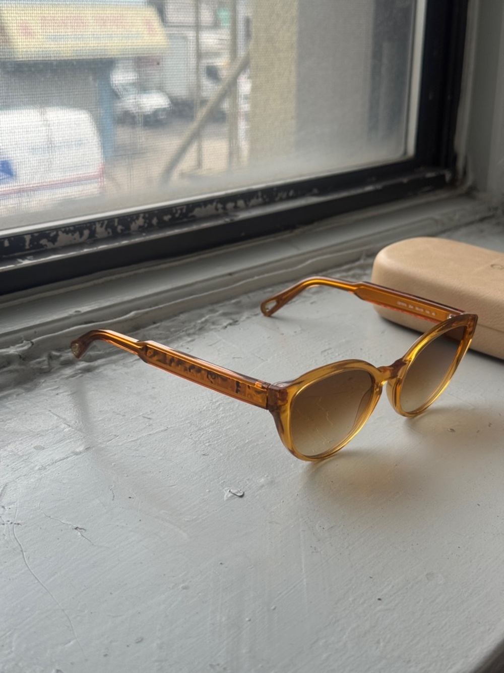 Chloe Amber Cat-Eye Sunglasses - Picture 3 of 7